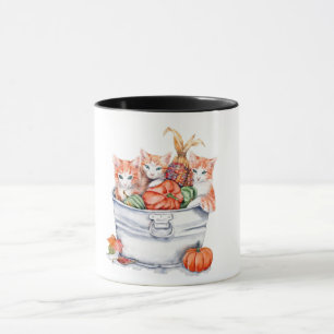 Harvest Kittens Mug
