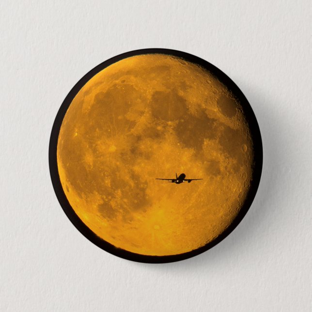 Harvest Moon 6 Cm Round Badge (Front)