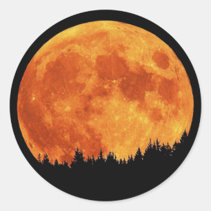 Harvest-Moon Classic Round Sticker
