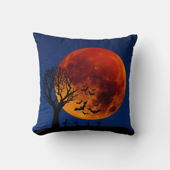 Harvest Moon Halloween Cushion (Front)