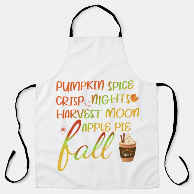 Harvest Moon Magic Fall T-shirt Apron (Front)