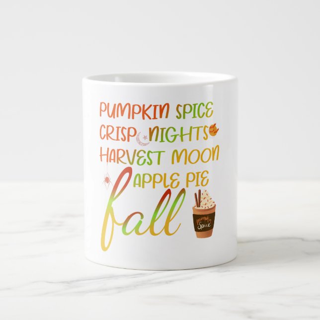  Harvest Moon Magic Fall T-shirt Large Coffee Mug (Front)