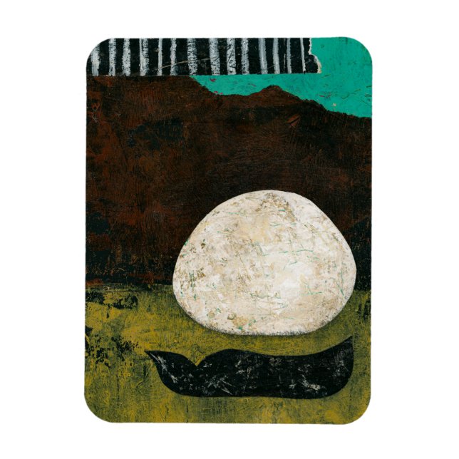 Harvest Moon Refrigerator Magnet (Vertical)