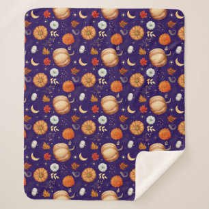 Harvest Moon  Sherpa Blanket