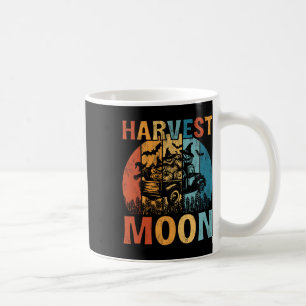 Harvest Moon Vintage Truck Halloween Pumpkins Coffee Mug