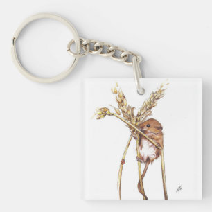 Harvest Mouse. Key Ring