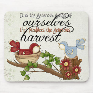 Harvest of Friends Mousepad