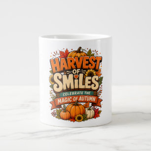 Harvest of Smiles Large Coffee Mug