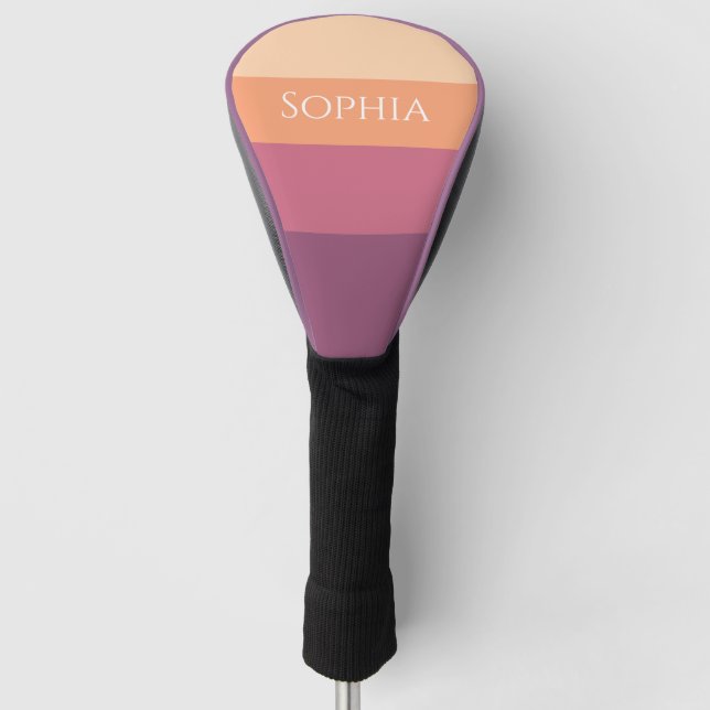 Harvest Palette- Golf Head Cover (Front)