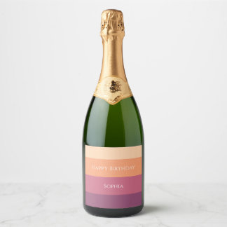 Harvest Palette- Sparkling Wine Label
