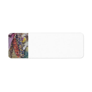 Harvest Return Address Label