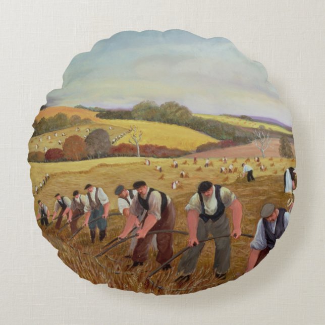 Harvest Round Cushion (Front)