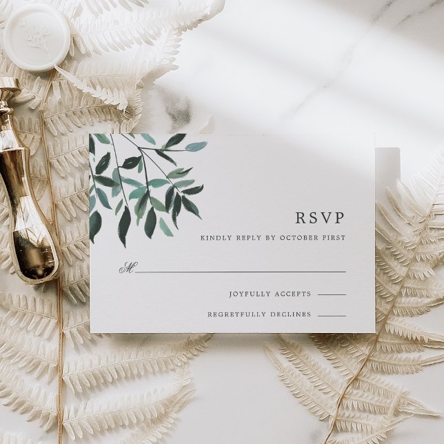 Harvest Sage RSVP Card (Creator Uploaded)