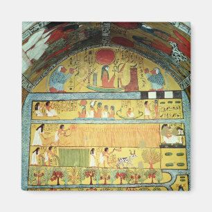 Harvest Scene on the East Wall Magnet