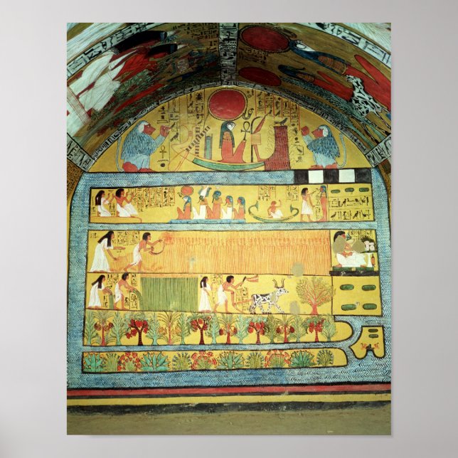 Harvest Scene on the East Wall Poster (Front)