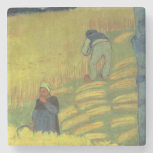 Harvest Scene Stone Coaster
