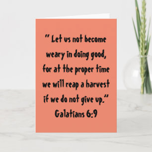 "Harvest" Scripture Greeting Card