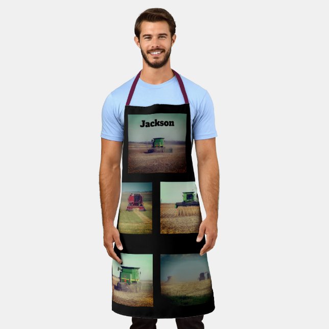 Harvest Season Combines Apron (Worn)