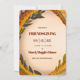 Harvest, Size: 5" x 7", Paper: Matte, Enve Invitation