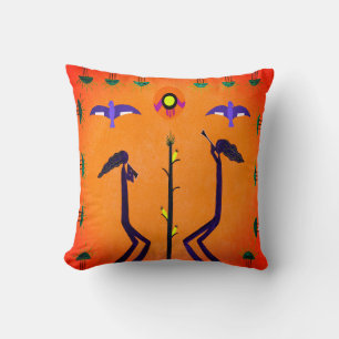 Harvest Song Throw Pillow