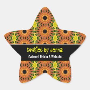 Harvest Star Product Label Stickers