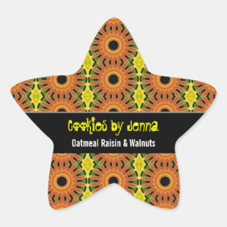 Harvest Star Product Label Stickers