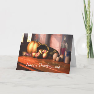 Harvest Still Life - Thanksgiving Greeting Card