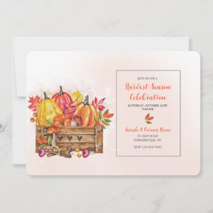 Harvest Time Invitation
