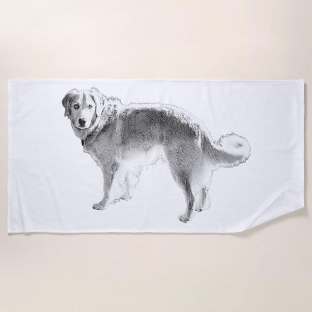 Harvest Wind Sentinel Beach Towel (Front)