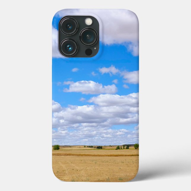 Harvested wheat fields  Case-Mate iPhone case (Back)