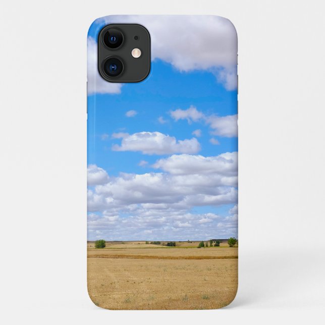 Harvested wheat fields  Case-Mate iPhone case (Back)