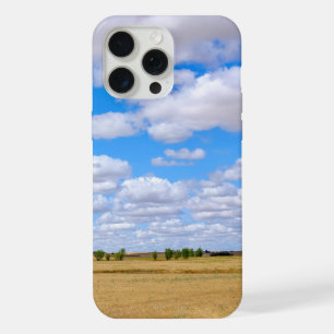 Harvested wheat fields iPhone 15 pro max case