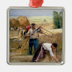 Harvesting Metal Tree Decoration