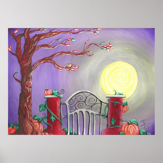 Harvesting Moon Poster (Front)