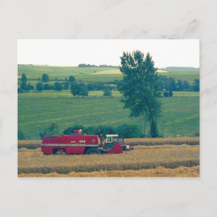 Harvesting Postcard