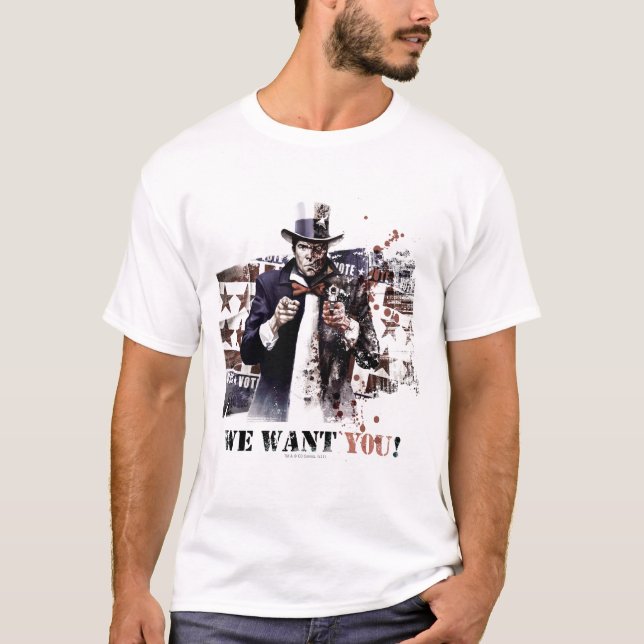 Harvey Dent - We Want You! T-Shirt (Front)