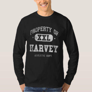 Harvey Property Xxl Sport College Athletic Funny T-Shirt