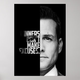 Harvey Spectre Quotes Poster
