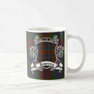 Harvey Tartan Shield Coffee Mug