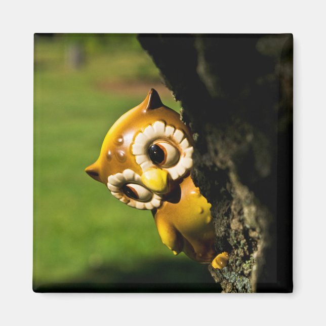 Harvey the Owl II Magnet (Front)