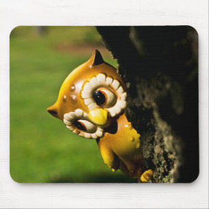 Harvey the Owl II Mouse Pad