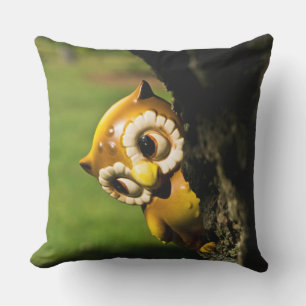 Harvey the Owl II Outdoor Cushion