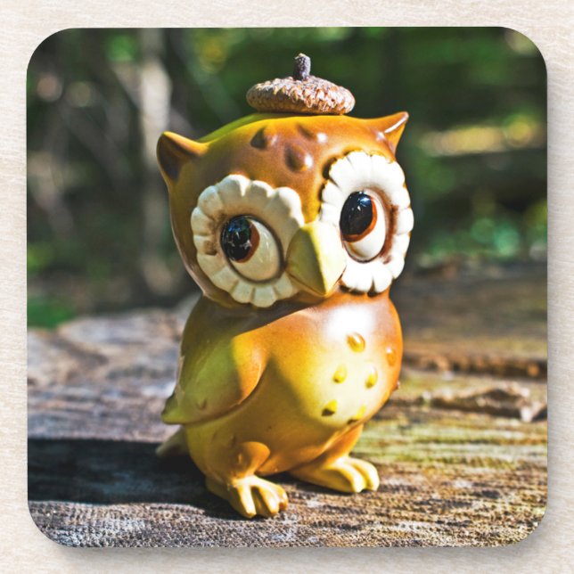 Harvey the Owl III Coaster (Front)