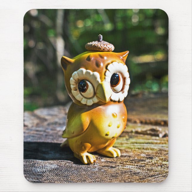 Harvey the Owl III Mouse Pad (Front)