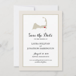 Harwich Wequassett Cape Cod Wedding Save The Date