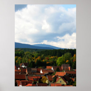 harz mountains poster