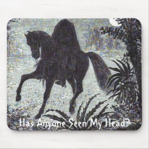 Has Anyone Seen My Head? Mousepad