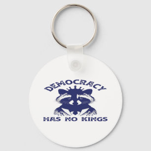Has No Kings Patriotic Key Ring