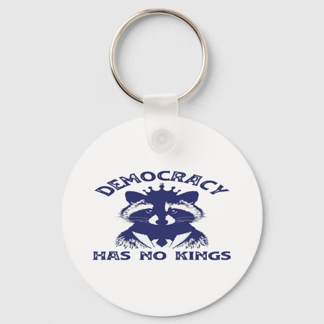 Has No Kings Patriotic Key Ring (Front)