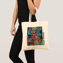 Hasani Cannon Collection Tote Bag : Red Queen